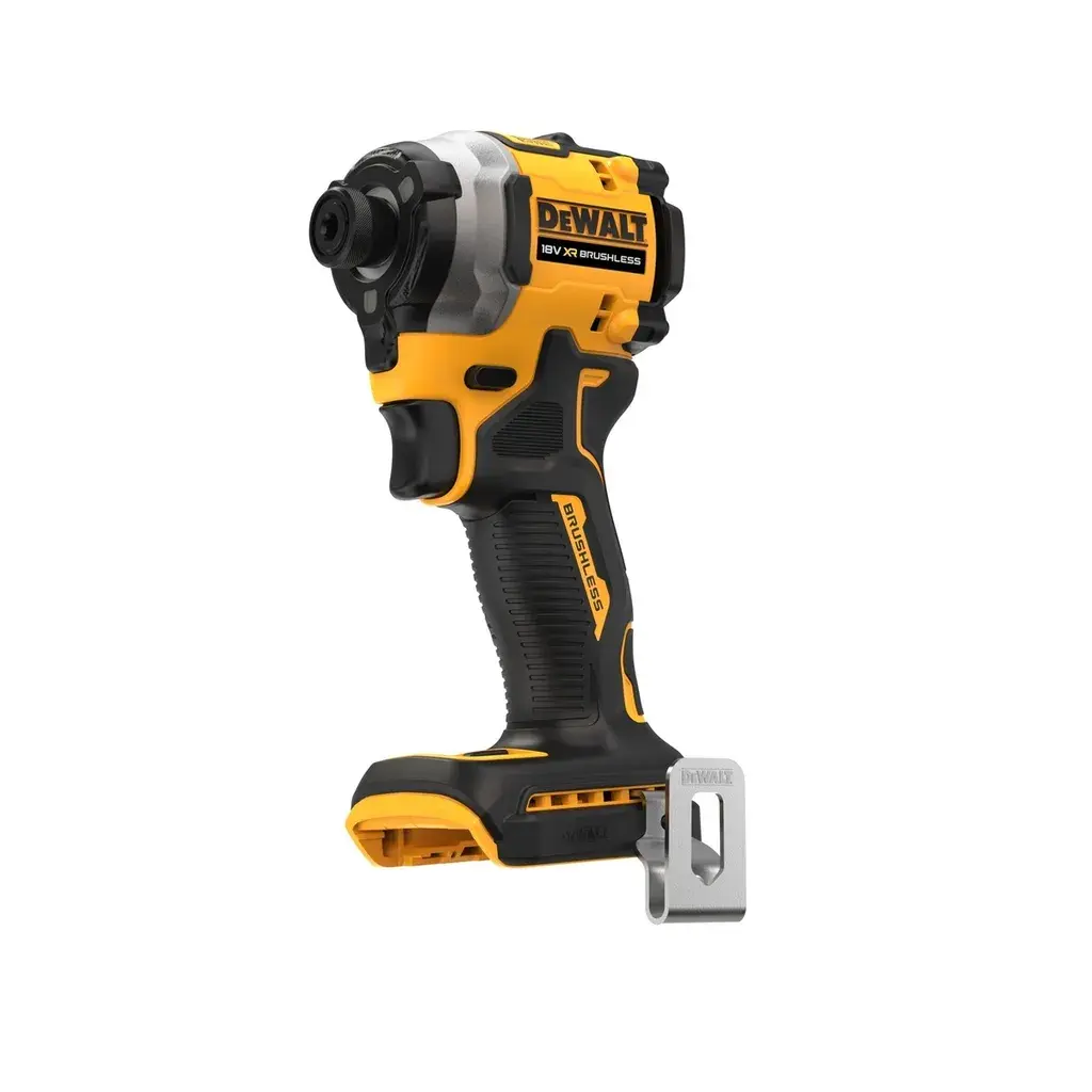DeWalt Aku Udarna Bušilica Odvijač DCF850N-XJ, 18V, 1/4", 205Nm, Solo, Žuto-crni