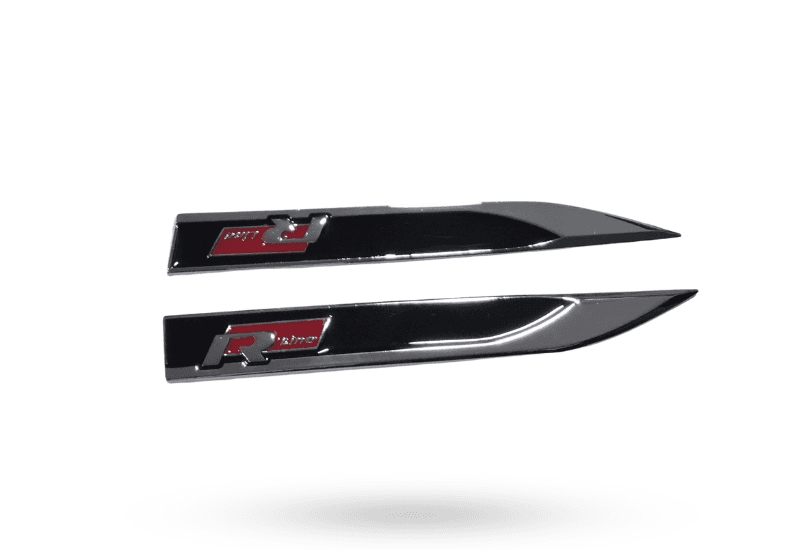 Set Bočni znak VW R-line, Crveni