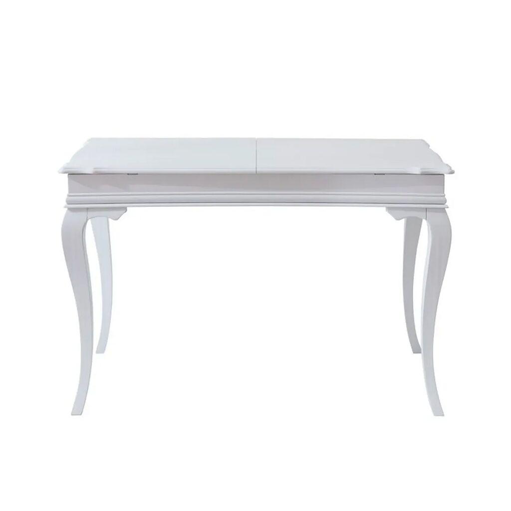 Hanah Home Razvlačivi trpezarijski sto Albero28, 80x75-160 cm, Bijeli