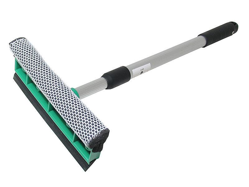 Čistač stakla sa spužvom i alu drškom, 67 cm, Sivi