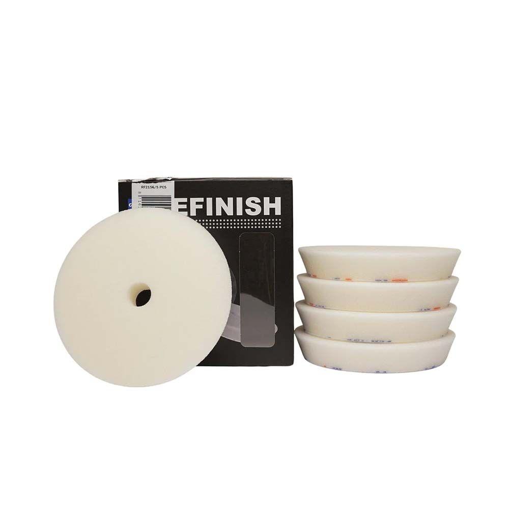 Cartec Spužva za poliranje Refiniš, Ekstrentična, Medium-Soft, Bijela