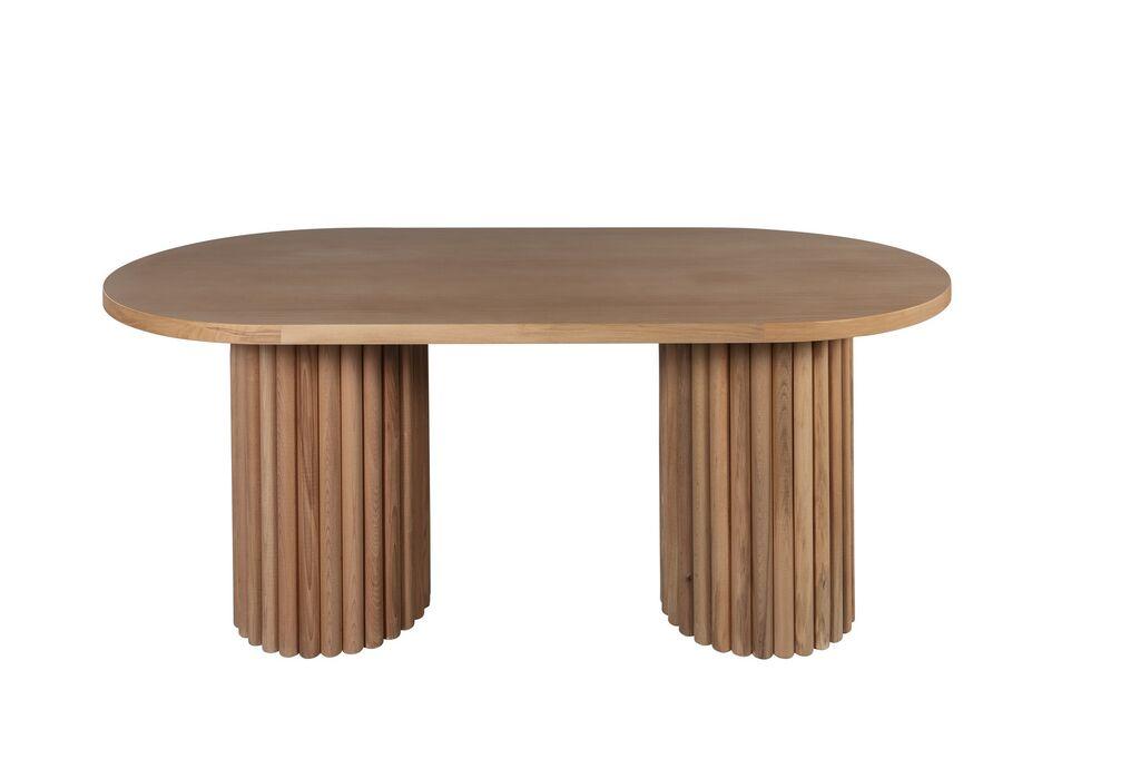 Hanah Home Trpezarijski sto Italijanski Masa, 170x90x75 cm, Smeđa