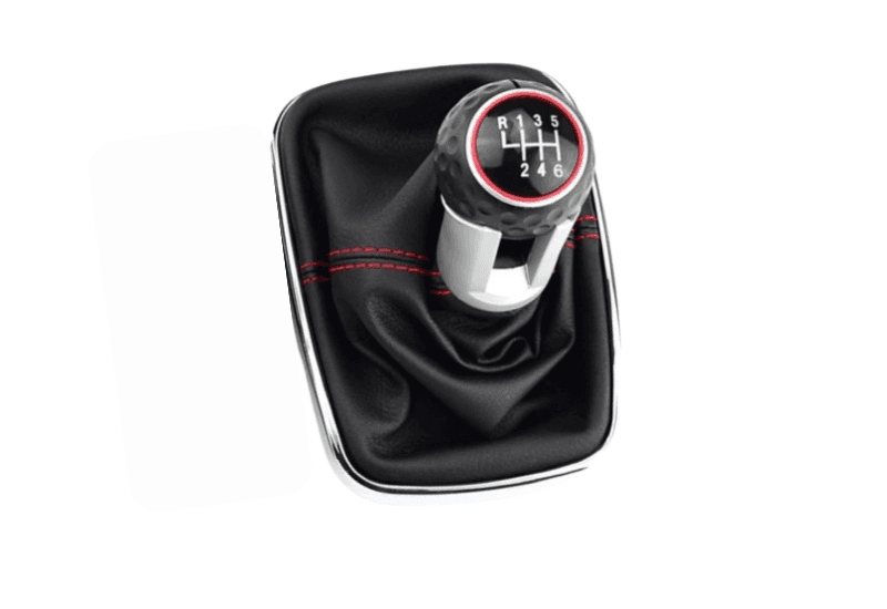 ​Ručica mjenjača sa kožom GTI za Golf 4 6 brzina, Crna