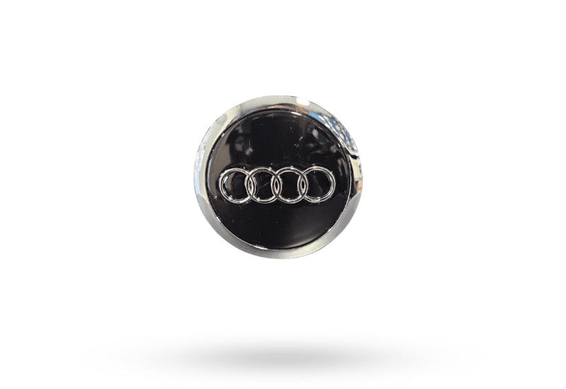 Čep za aluminijumsku alu felgu Audi, 60/57 mm, Crni