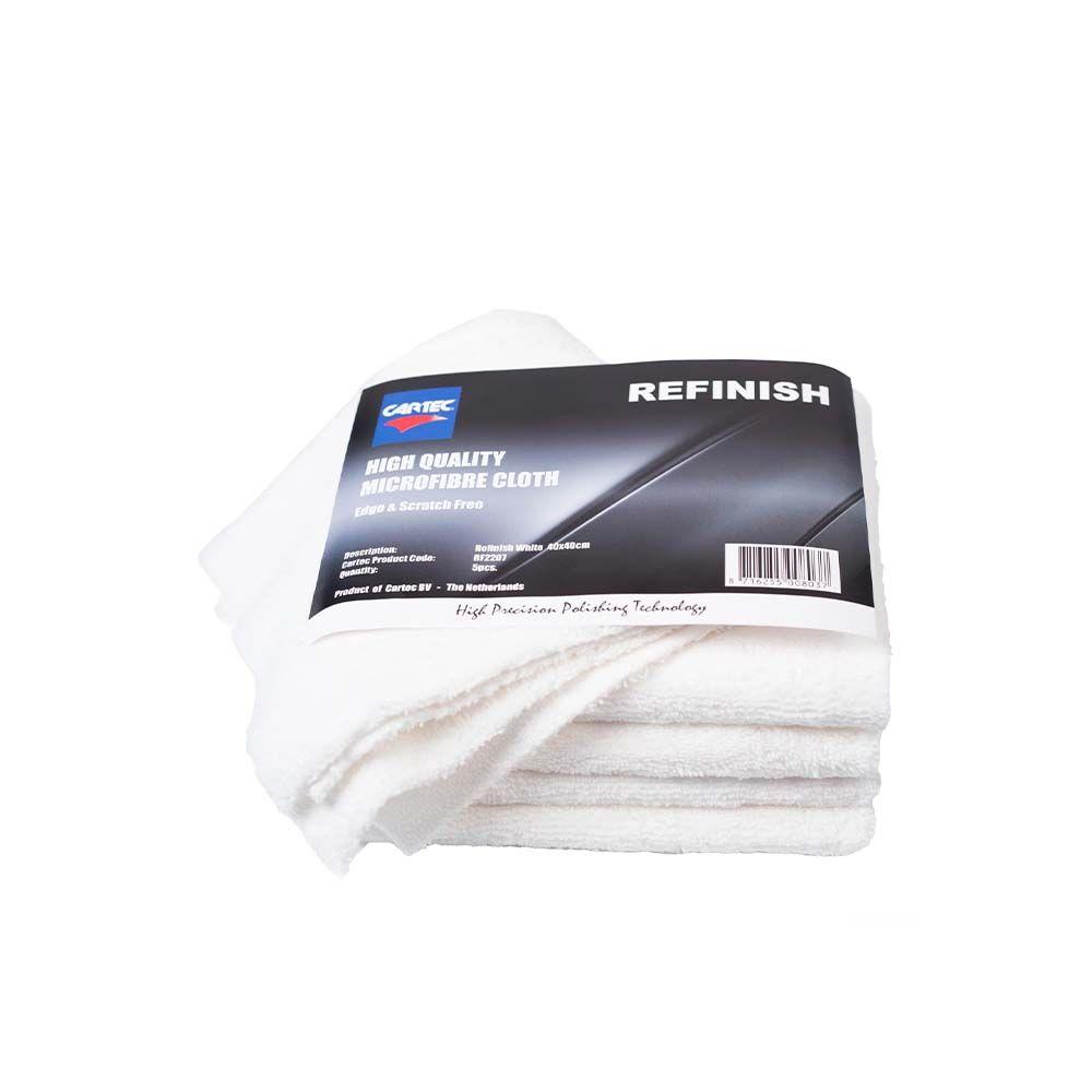 Cartec Mikrofiber krpa za poliranje, 40x40cm, Bijela