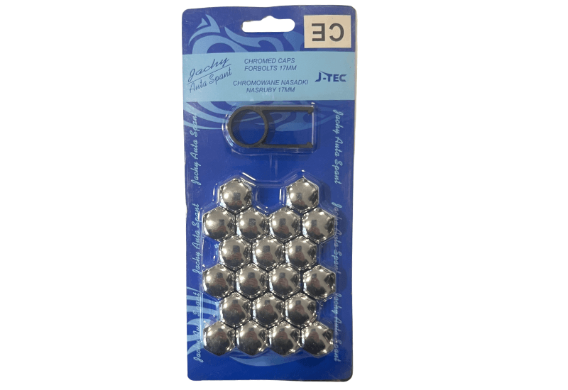 Ukrasni čepovi za šarafe guma automobila, Hrom