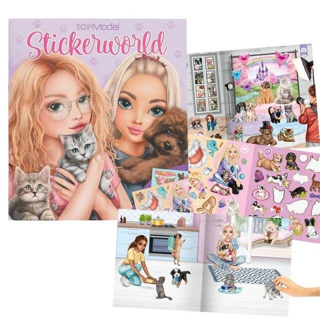 Top Model Tm -  Svijet Naljepnica Kitty & Doggy 18/1