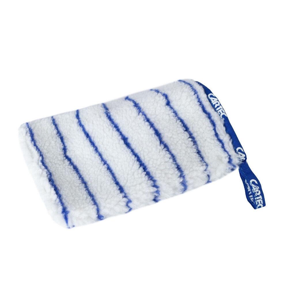 Cartec Rukavica za pranje Microfiber, Plavo-bijela