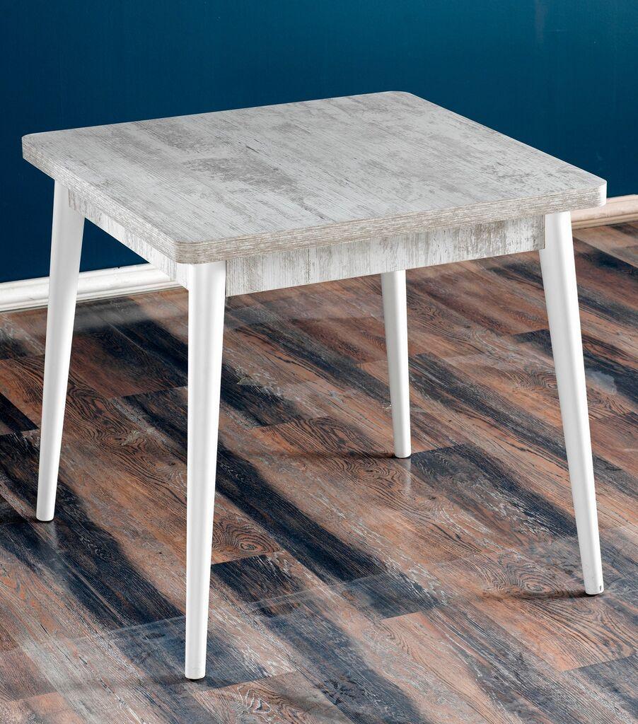 Hanah Home Trpezarijski sto Flora Antique, 80x76,5 cm, Antique