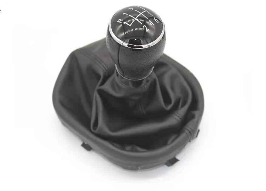Ručica mjenjača sa 5 brzina sa kožom Touran 2003-2010 Caddy 2004-2009, Crna