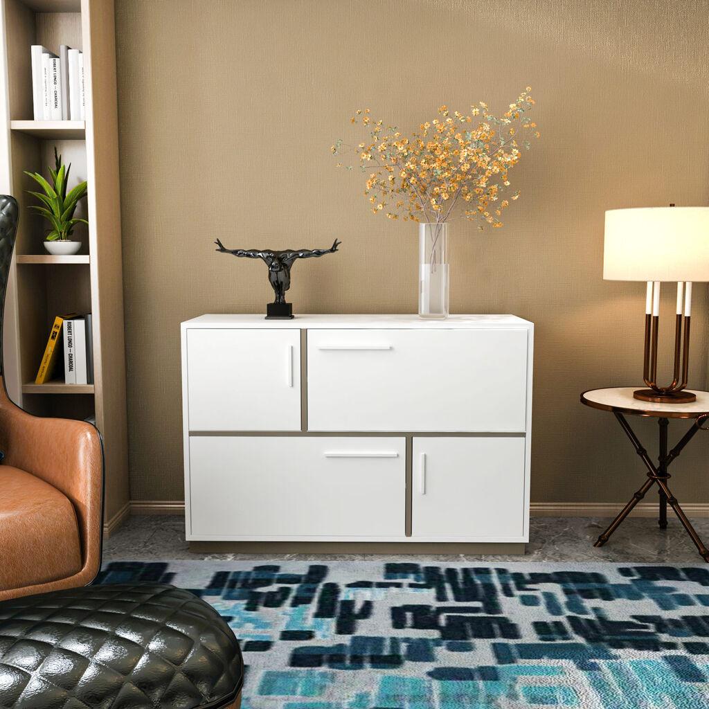 Hanah Home Konzolni sto Mares, 120x81.6x45 cm, Bijela