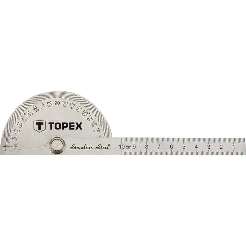 Topex Kutomjer s ravnalom 31C700, 100 mm