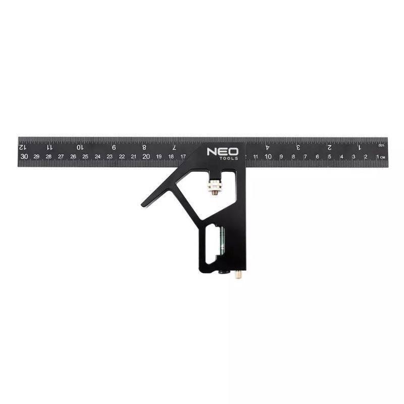Neo Višenamjensko aluminijsko ravnalo 72-127, 30 cm