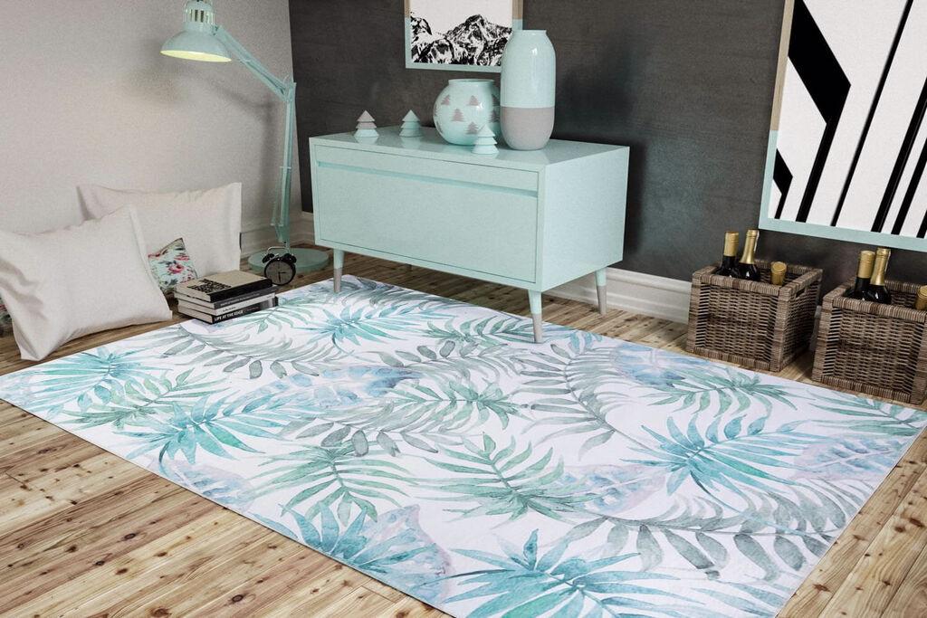 Conceptum Hypnose Tepih Funk -AL 149, 230x330 cm, Tirkizno-Bijeli