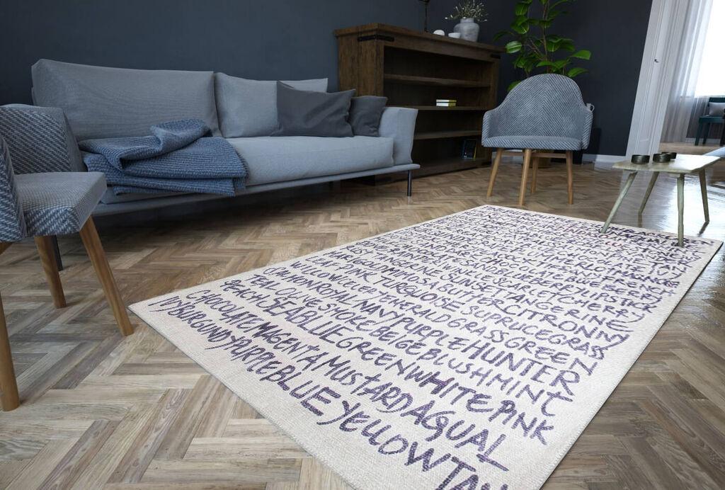 Conceptum Hypnose tepih Ada Gonul -AL 372, 210x310 cm, bijelo-siva