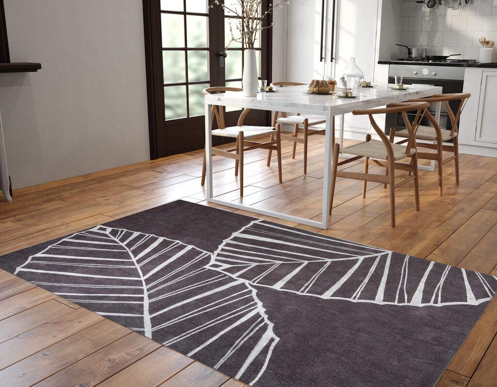 Conceptum Hypnose tepih Ada Gonul -AL 351, 210x310 cm, antracit-bijeli