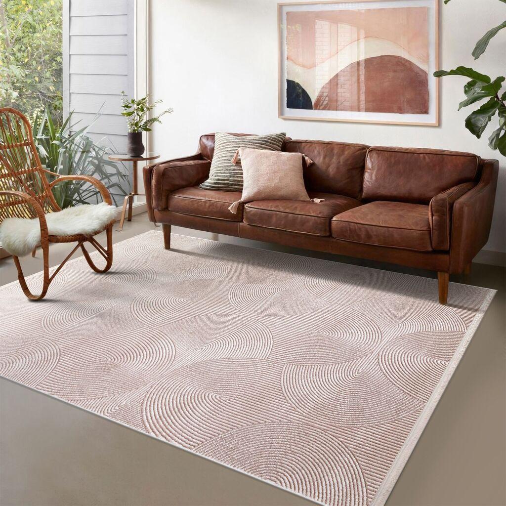 Conceptum Hypnose tepih Cunda Cn011, 200x400 cm, svijetlo roze