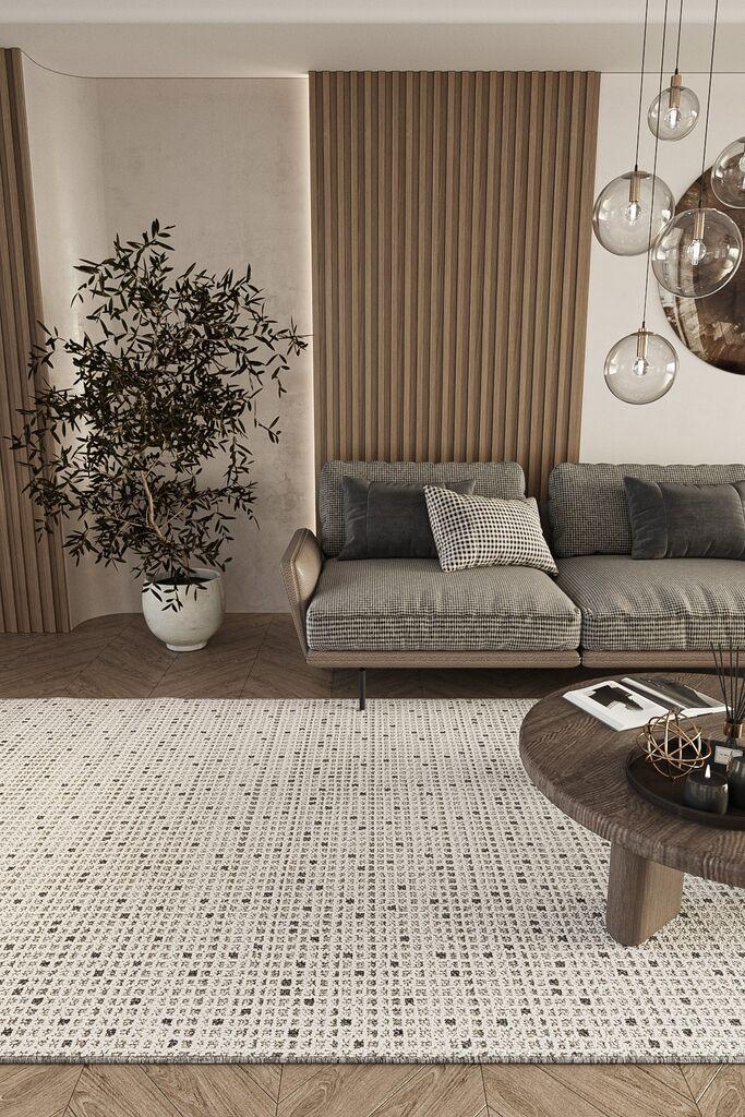 Conceptum Hypnose Tepih Elit 13, 200x250 cm, Krem-sivi