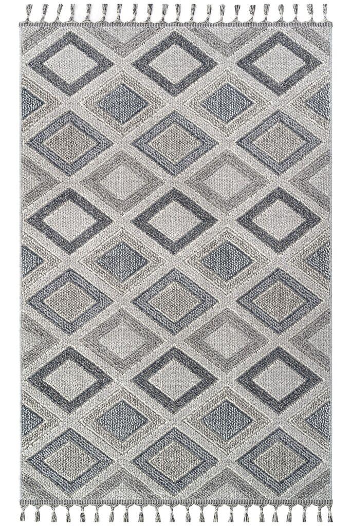 Conceptum Hypnose Tepih Bukle 1402, 120x250 cm, Sivi