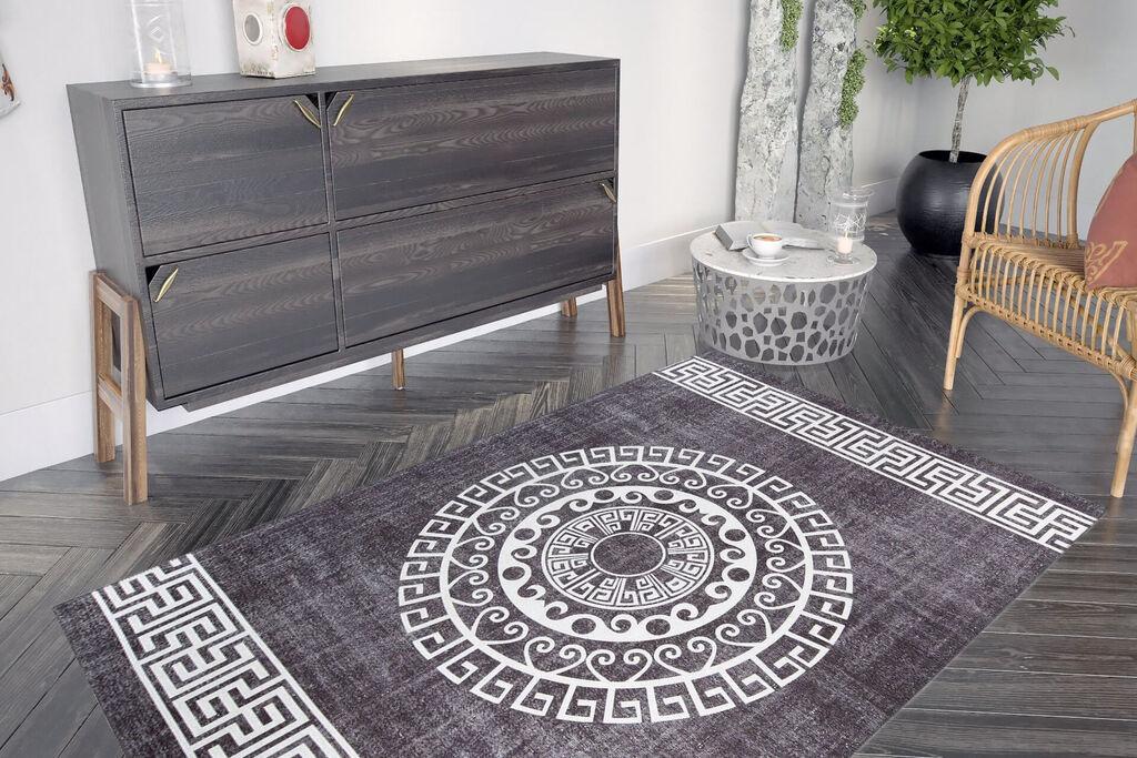 Conceptum Hypnose tepih Dorian -AL 327, 230x330 cm, antracit-bijeli