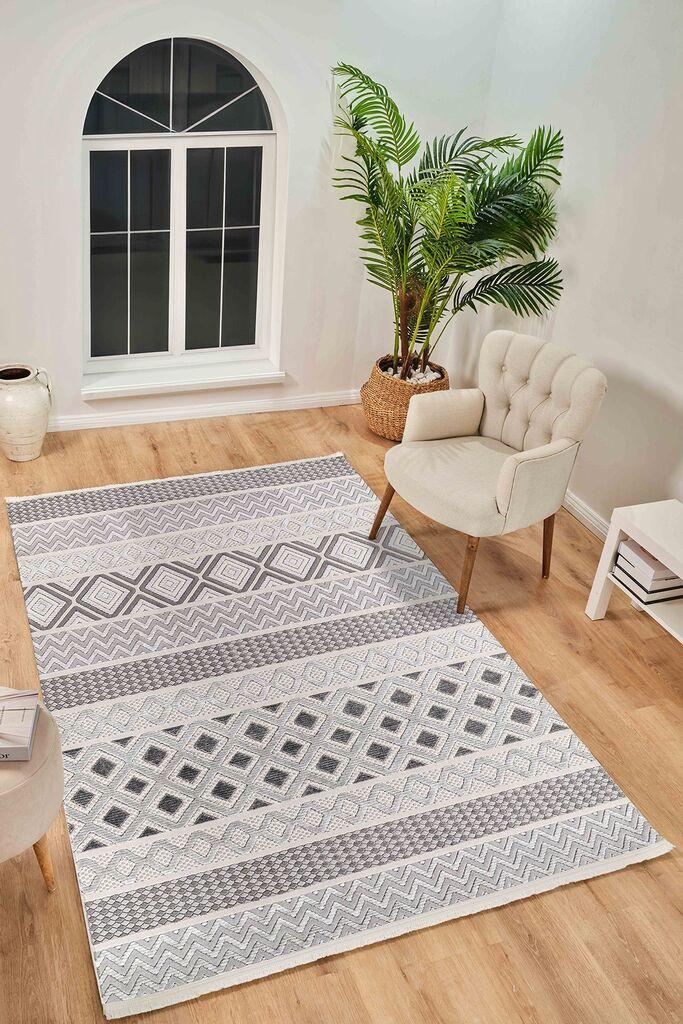 Conceptum Hypnose tepih Boyut By052, 100x200 cm, krem-siva