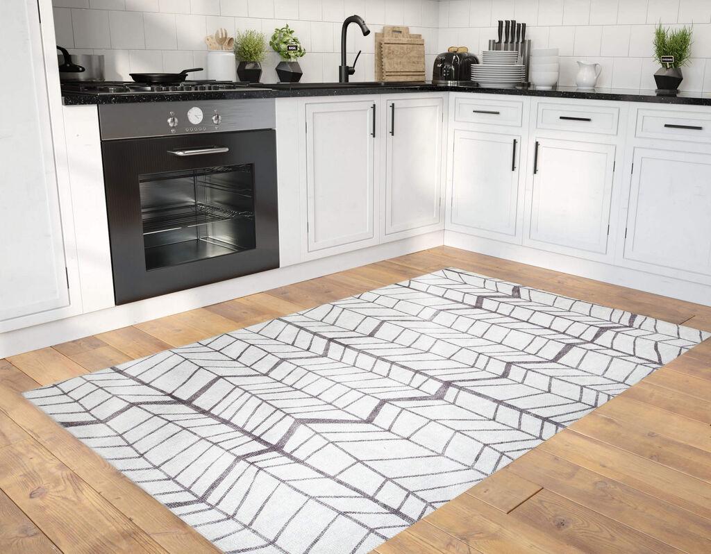 Conceptum Hypnose tepih Ada Gonul -AL 383, 140x190 cm, sivo-bijeli