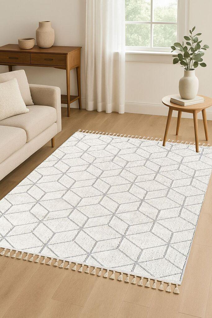 Conceptum Hypnose tepih Bukle 1407, 120x180 cm, bijeli