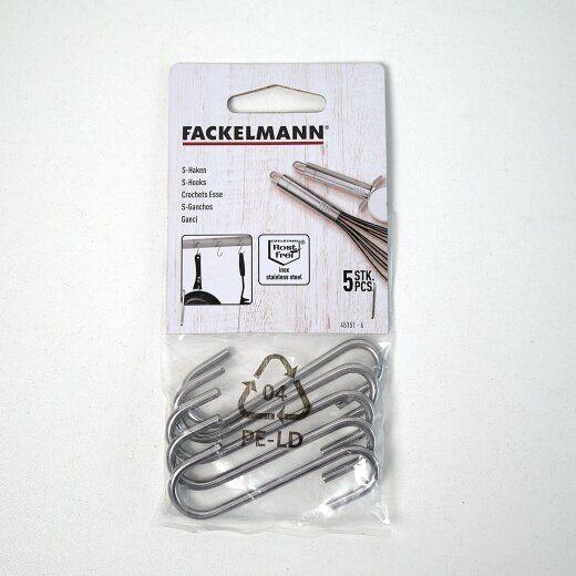 Fackelmann Kukice za kuhinju, 6cm, S inox, 5 komada