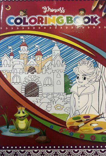 Bojanka djecija A4 8 lista PRINCESS