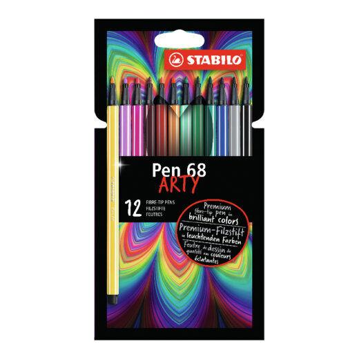 Flomasteri 12/1 PEN 68 ARTY STABILO