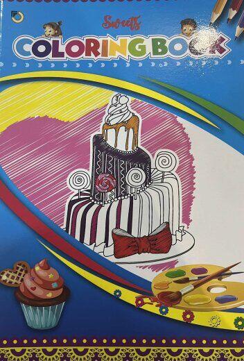 Bojanka djecija A4 8 lista SWEETS