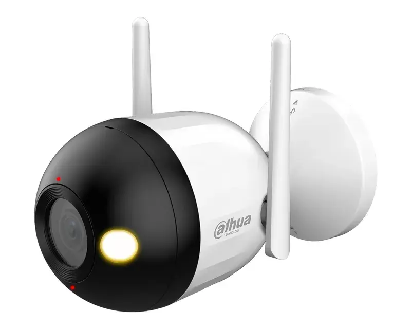 Dahua Wi-Fi bullet kamera 2MP, noćni način rada s infracrvenim i bijelim svjetlom, aktivno odvraćanje (svjetlo + zvuk), fiksni objektiv