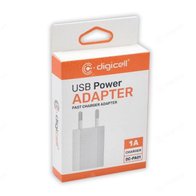 Digicell Kucni adapter 1A, Bijeli