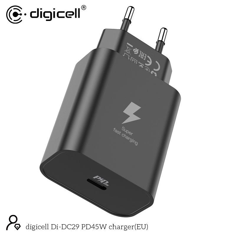 Digicell Naponski adapter 45W USB-C, Crni