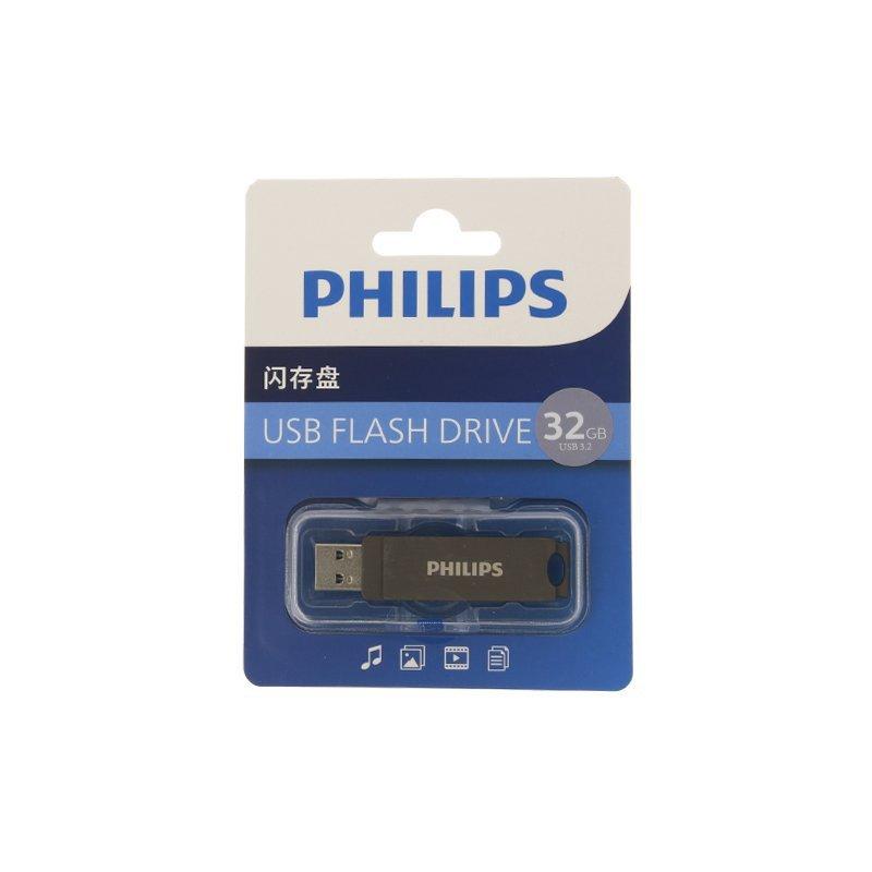 Philips USB Stick 3.2 32GB High Speed, Crni