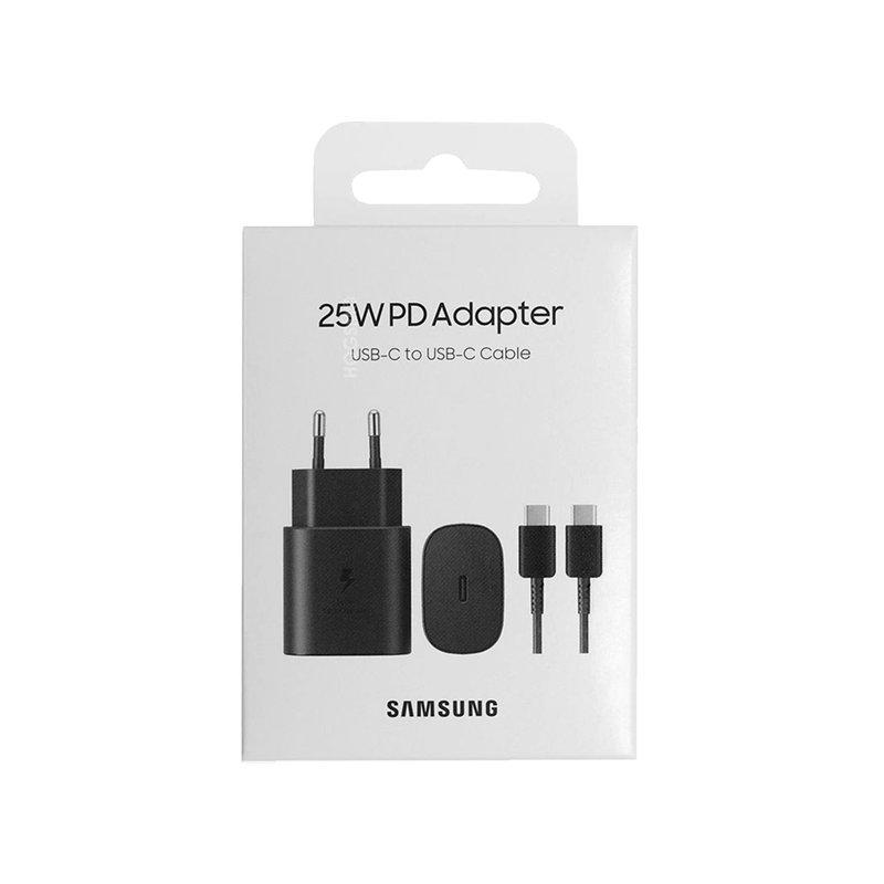 Samsung Ultra brzi USB-C zidni punjač  25W  EP-TA800XBEGWW (kabl uključen), Crni