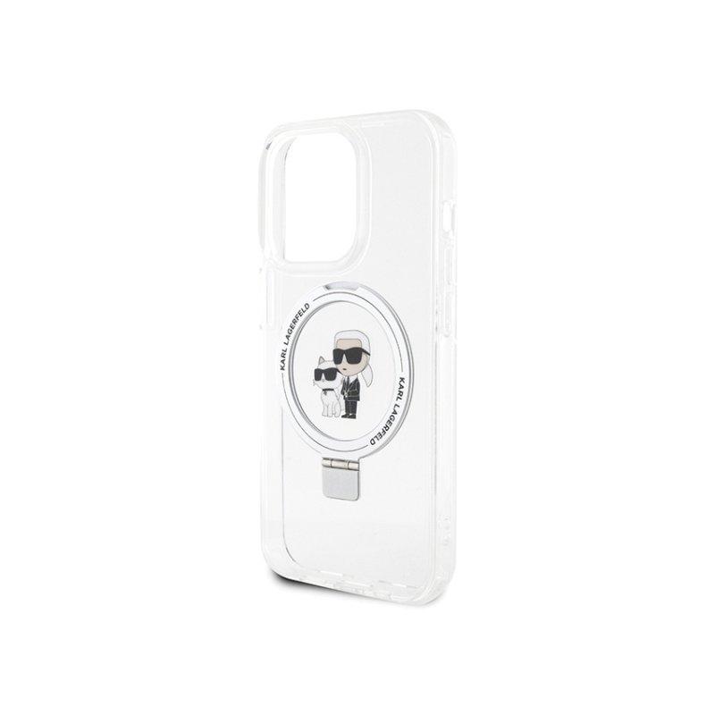 Karl Lagerfeld Maska Ringstand MagSafe za Samsung S24, Bijela