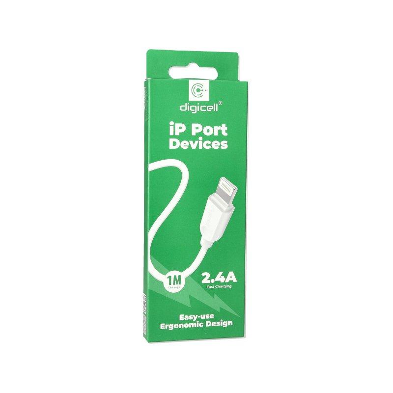 Digicell Superior USB Kabl Lightning 1m 2.4A, Bijeli