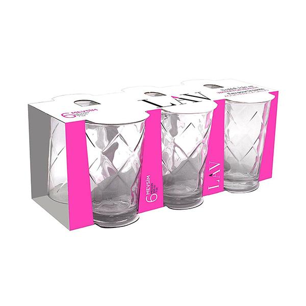 LAV Mevsim čaše za vodu, 6 komada, 205ml