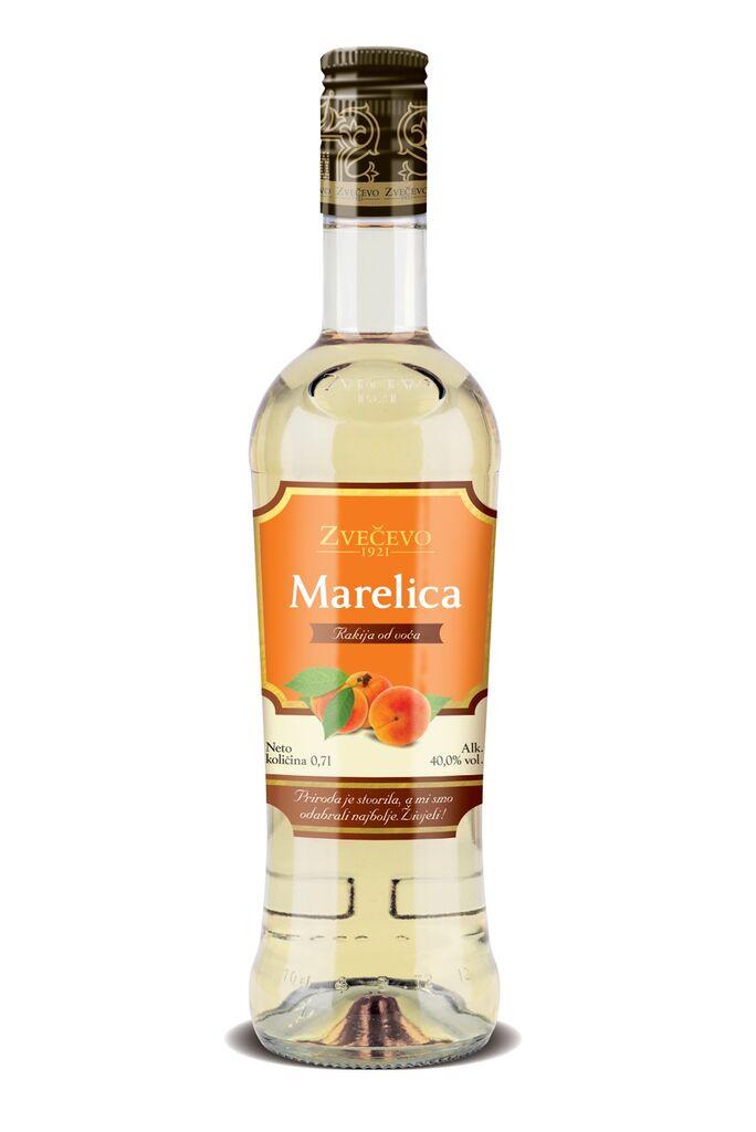 Zvečevo Marelica prirodna voćna rakija 40% 0,7L