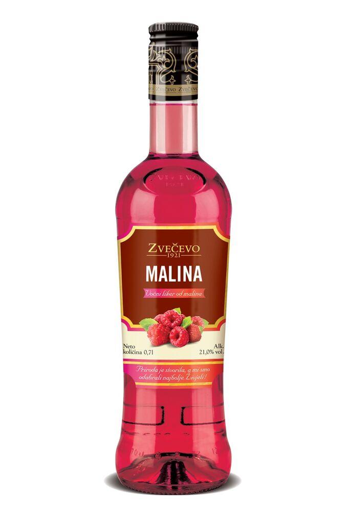Zvečevo Liker Malina 21%, 0,7L