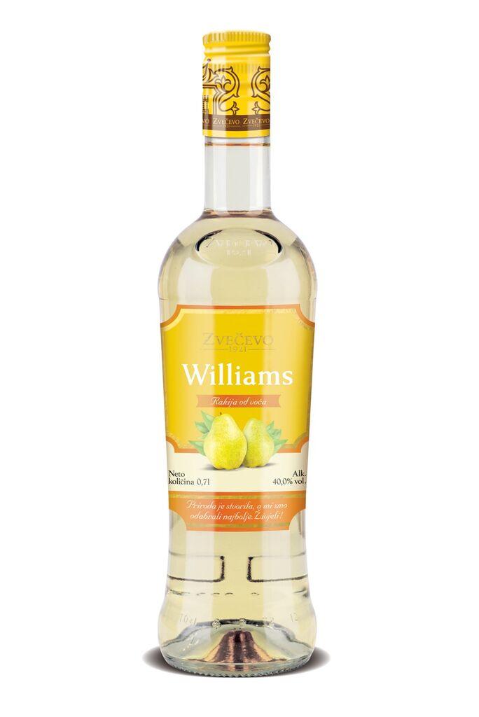 Zvečevo Williams prirodna voćna rakija 40% 0,7L