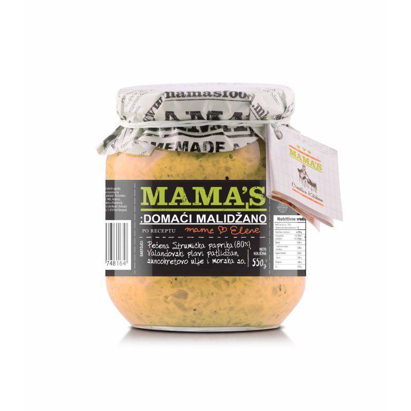 Mamas Ajvar malidžano, Blagi, 550g