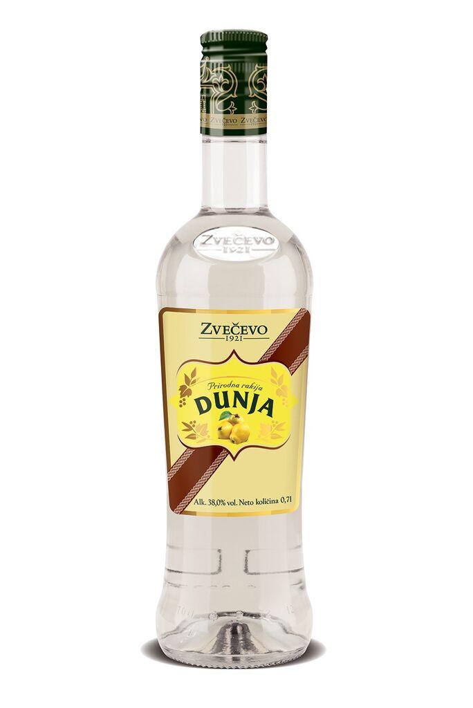 Zvečevo Dunja prirodna voćna rakija 38% 0,7L