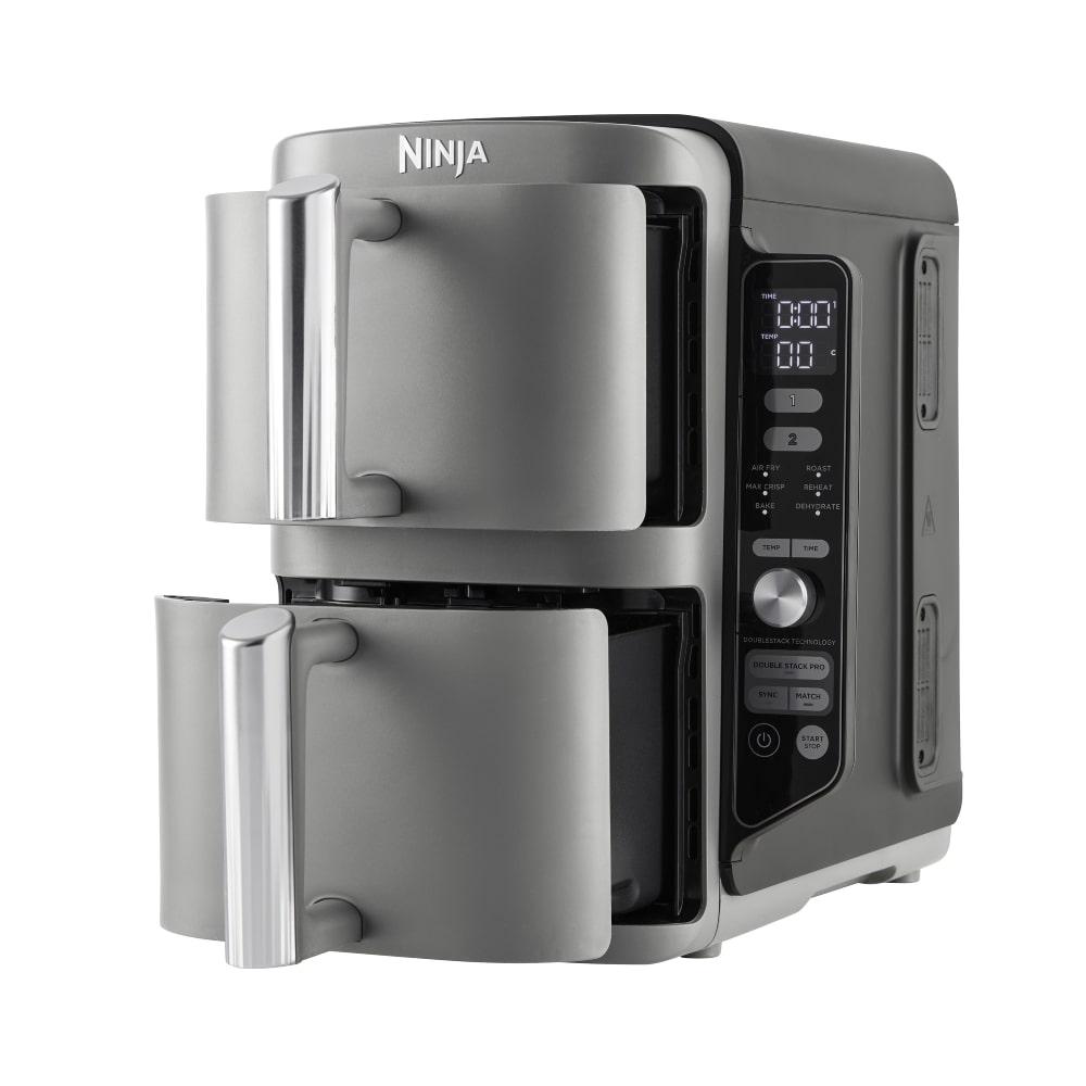 NINJA Airfryer SL400EU, Dupla korpa, 9.5L, 2470W, Siva