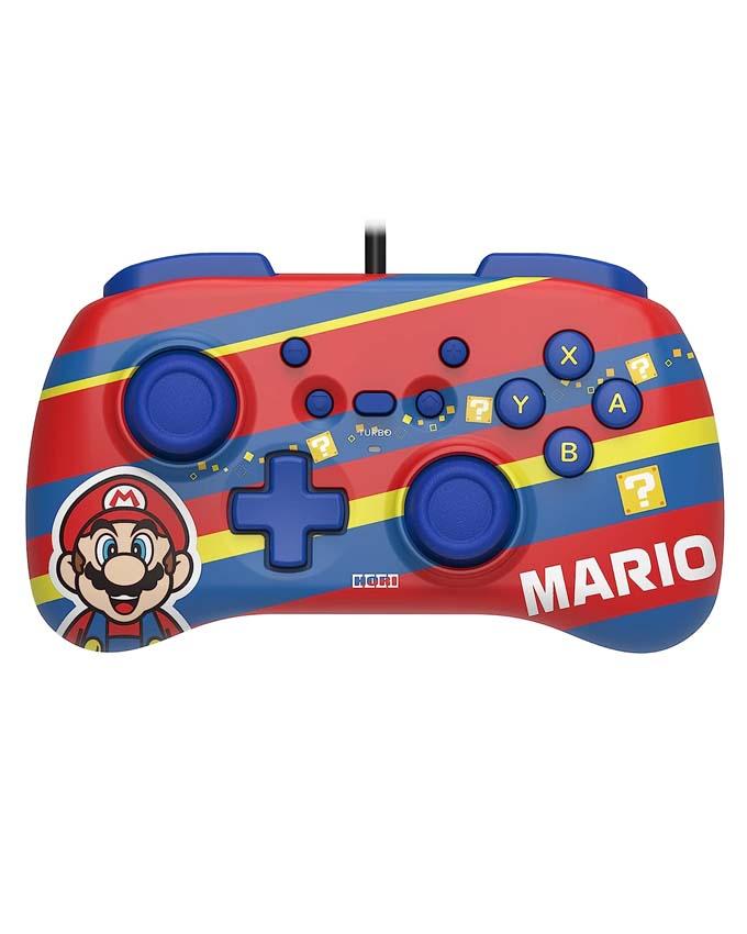 HORI Konzola Horipad Mini Mario, Super Mario serija, Plavo-crvena