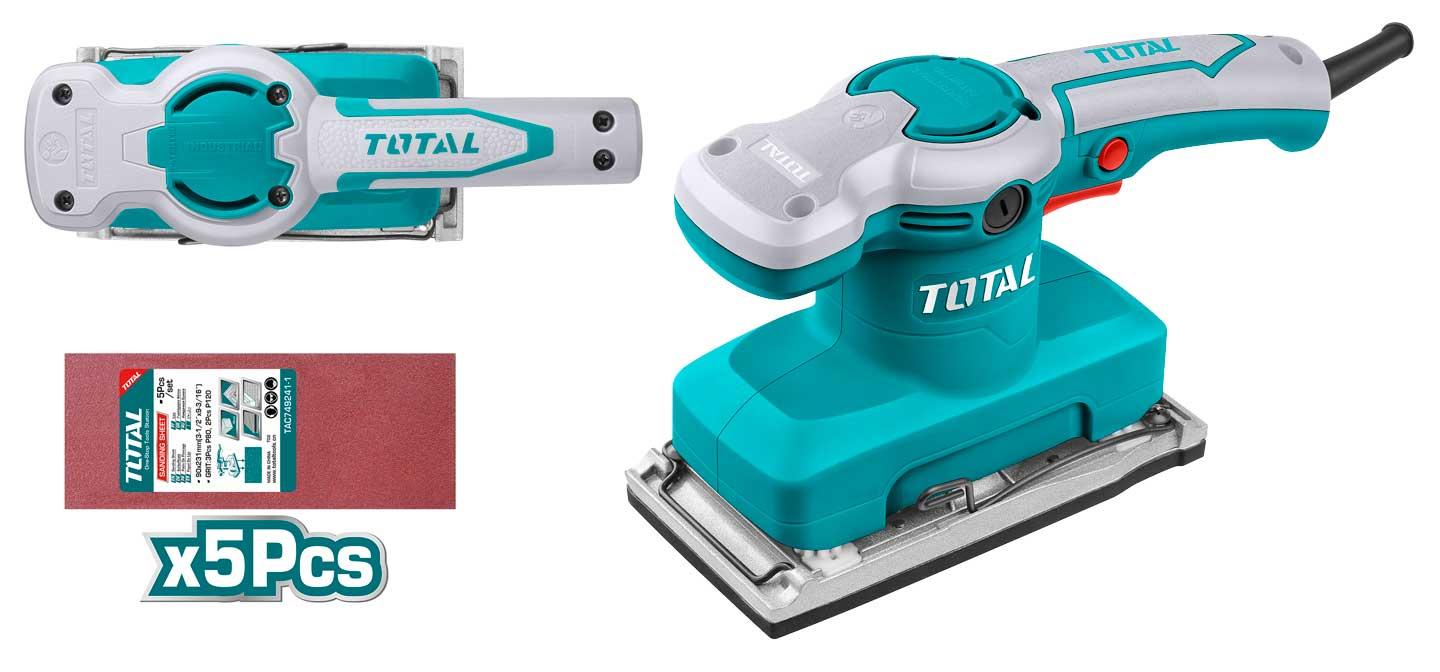 TOTAL Orbitalna brusilica 320W