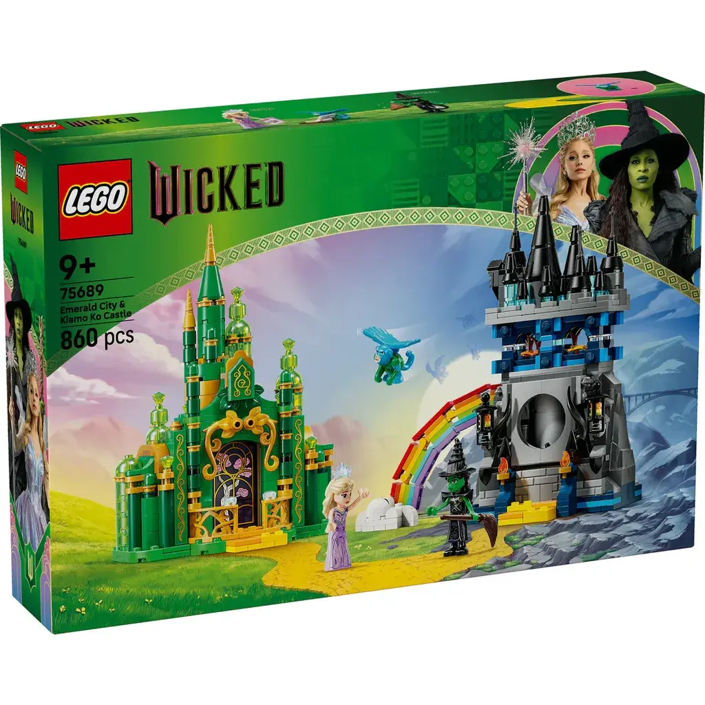 Lego Smaragdni grad i dvorac Kiamo Ko 75689, 860 dijelova