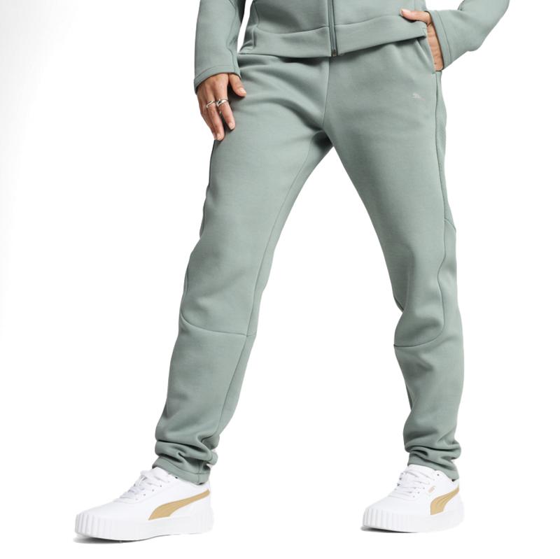 PUMA Ženske trenerke EUROSTRIPE, Donji dio, Plava