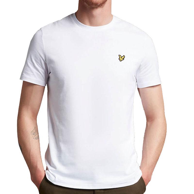 LYLE & SCOTT Muška majica jednobojna, bijela